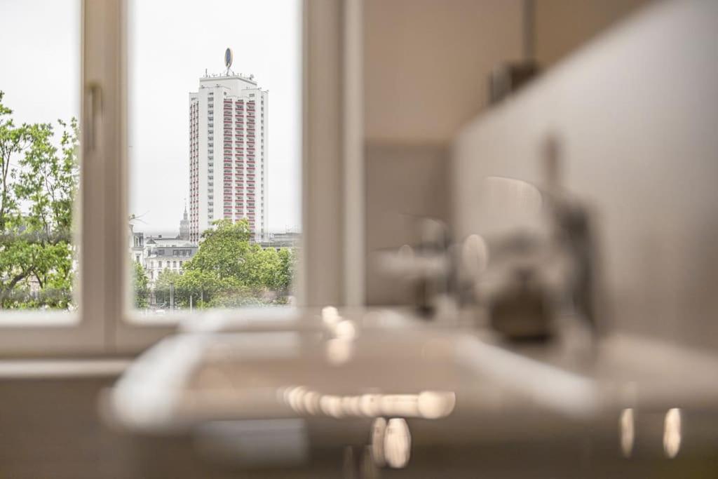 Stylisches Zentrales City-Apartment Mit 2 Balkonen Lipsk Zewnętrze zdjęcie