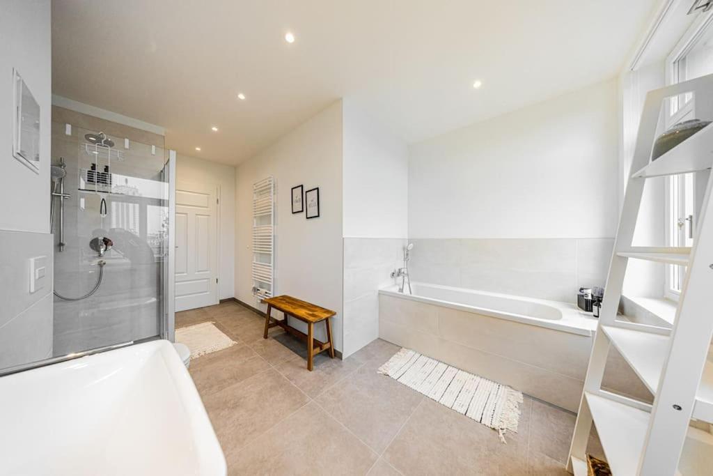 Stylisches Zentrales City-Apartment Mit 2 Balkonen Lipsk Zewnętrze zdjęcie