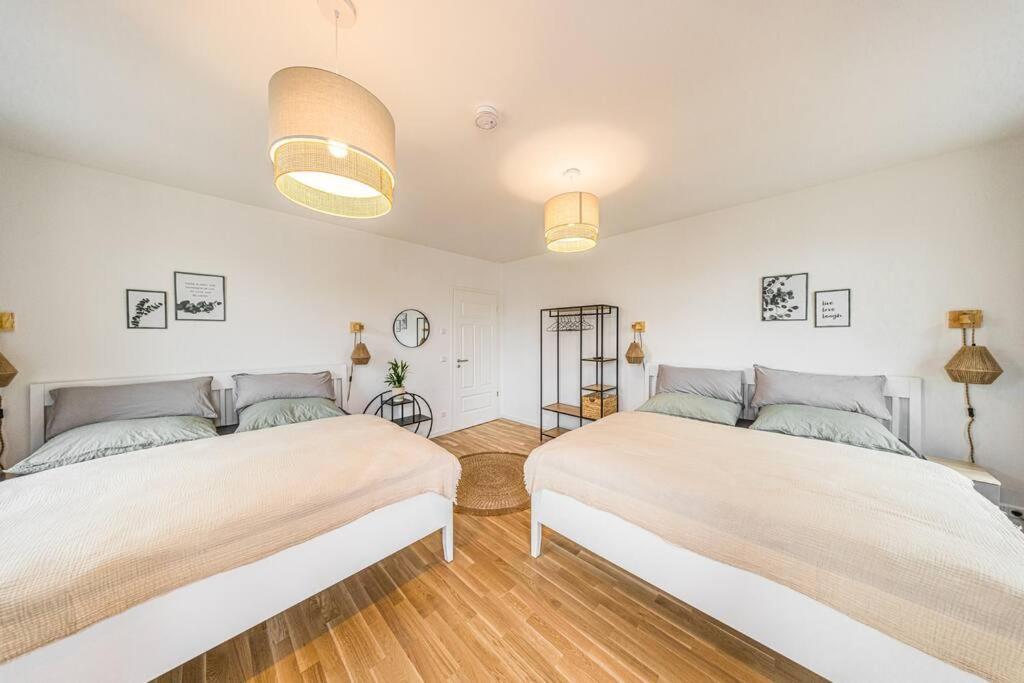Stylisches Zentrales City-Apartment Mit 2 Balkonen Lipsk Zewnętrze zdjęcie