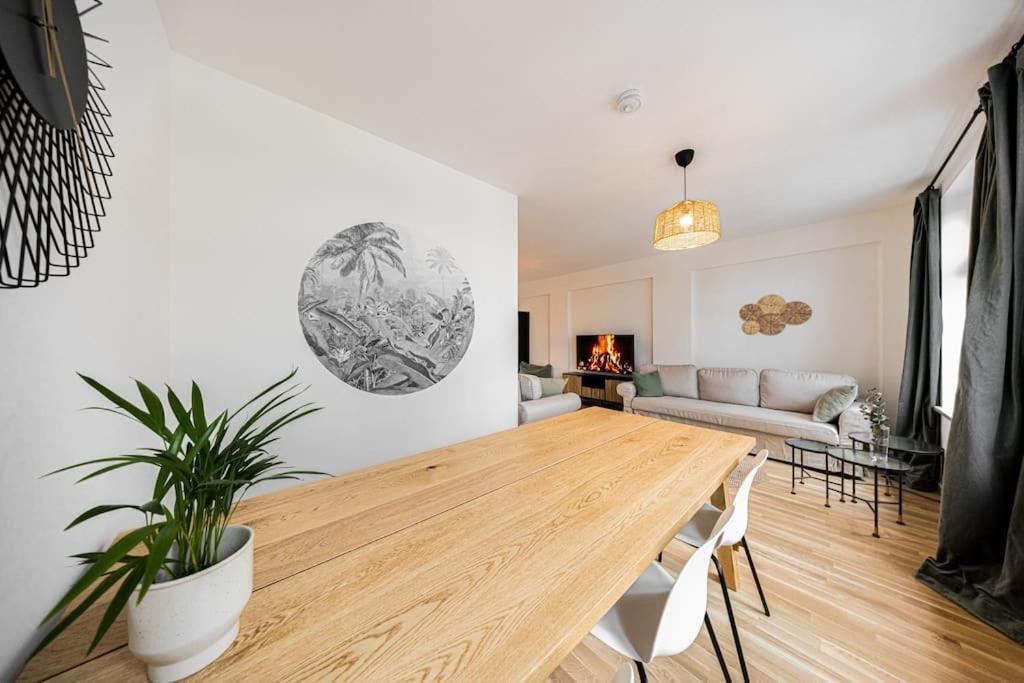 Stylisches Zentrales City-Apartment Mit 2 Balkonen Lipsk Zewnętrze zdjęcie